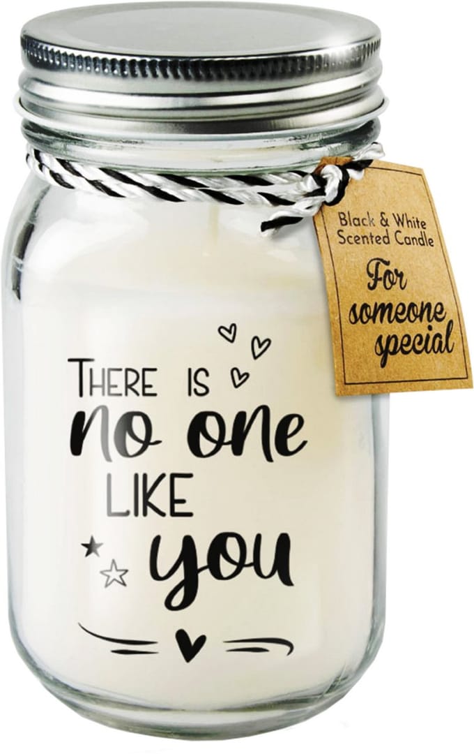 Black & White geurkaars - No one like you