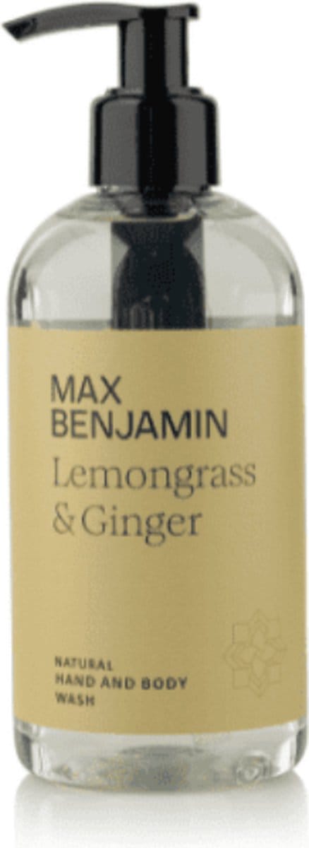 Max Benjamin - Hand & Body Wash 300ml - Lemongrass & Ginger - Handzeep