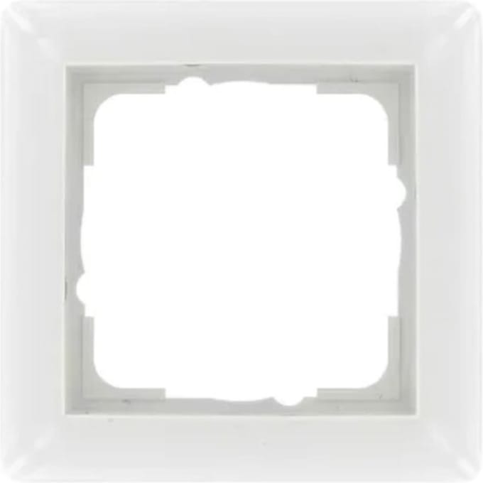 GIRA ST55 afdekraam - Enkelvoudig - Inbouw - Wit