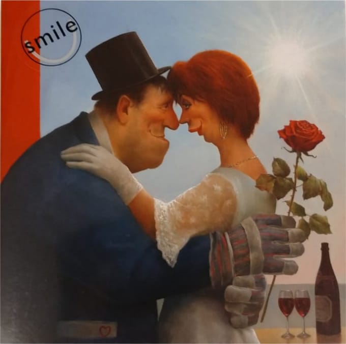 Kaart - Comello - Marius van Dokkum - Boer trouwt vrouw
