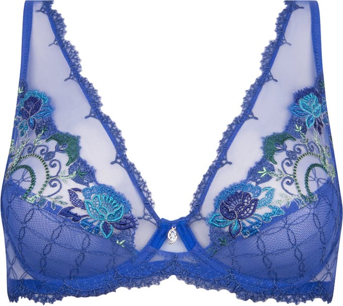 Lise Charmel - De Cristal et D' Eau - BH - Glamour - Blauw - ACH7460 - EU 80B / FR 95B