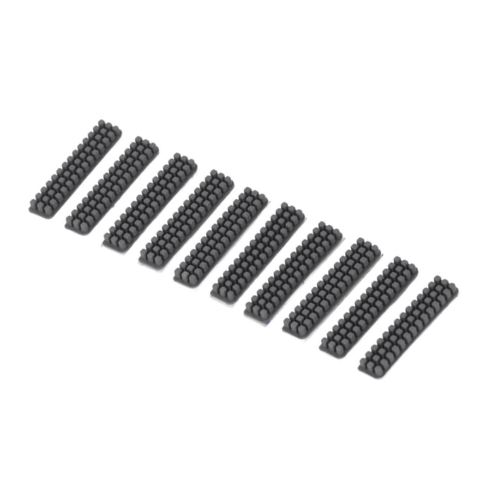 10 stuks 3D-printer Nozzle Schoonmaakborstel Siliconen Hoge Temperatuur Bestendig Nozzle Reiniger voor Bambu Lab A1 Mini gray