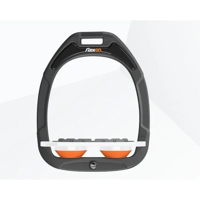Plat Grip Anthraciet/Wit/Oranje Flex-On Green Composite