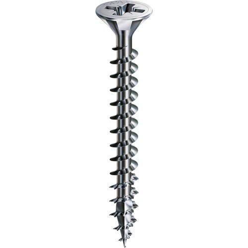 Spax universele schroeven platkop voldraad 4x45mm PZ2 (200 Stuks)