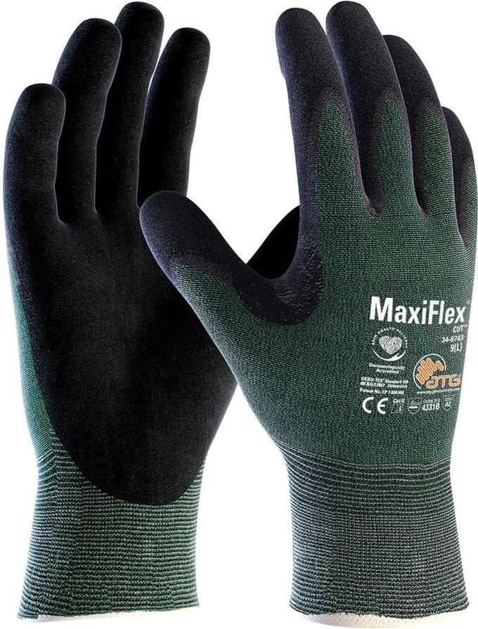 ATG MaxiFlex 34-8743 Snijbestendige handschoen - 12 paar XS