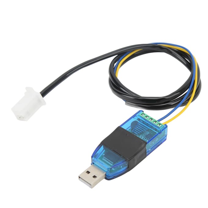 Elektrische Fiets Programmeerbare USB Datakabel Baudrate 115200 voor VOTOL Controller EM 1502 2002 gray