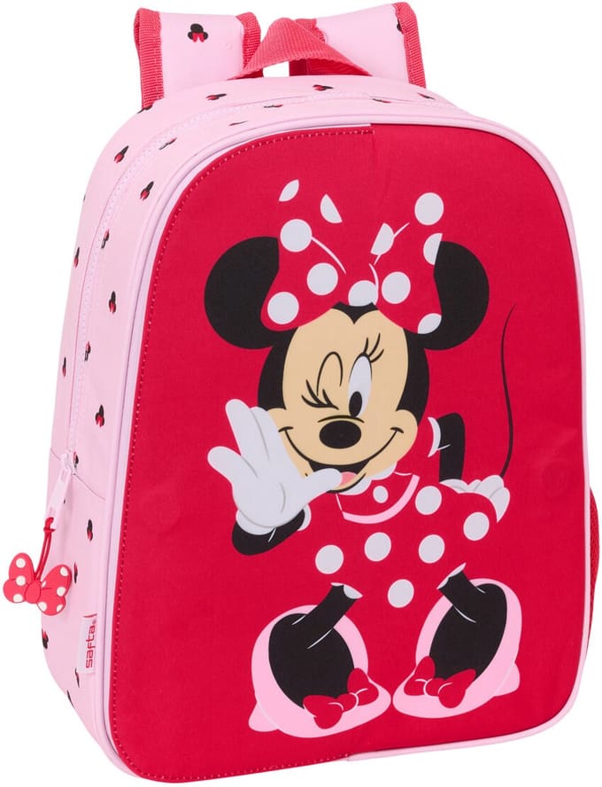 Schoolrugzak Minnie Mouse Naive Roze 26 x 34 x 11 cm