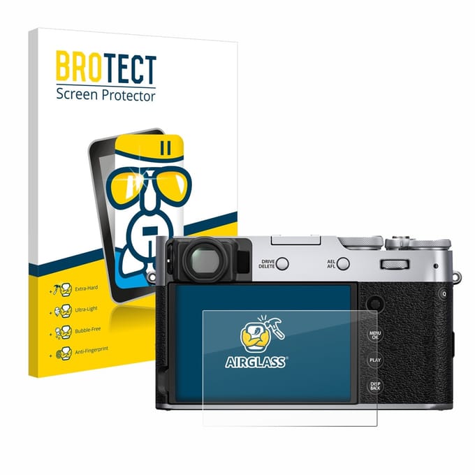 Screenprotector voor Fujifilm X100V Beschermglas transparant