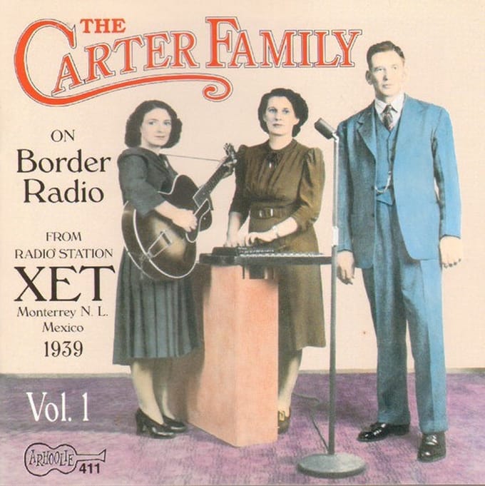 The Carter Family - On Border Radio Volume 1 (CD)