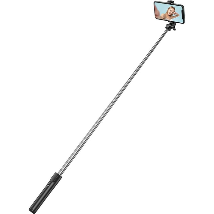 Wozinsky Selfie stick WHS1Y Telescopic Tripod 1m with Phone Holder - Black