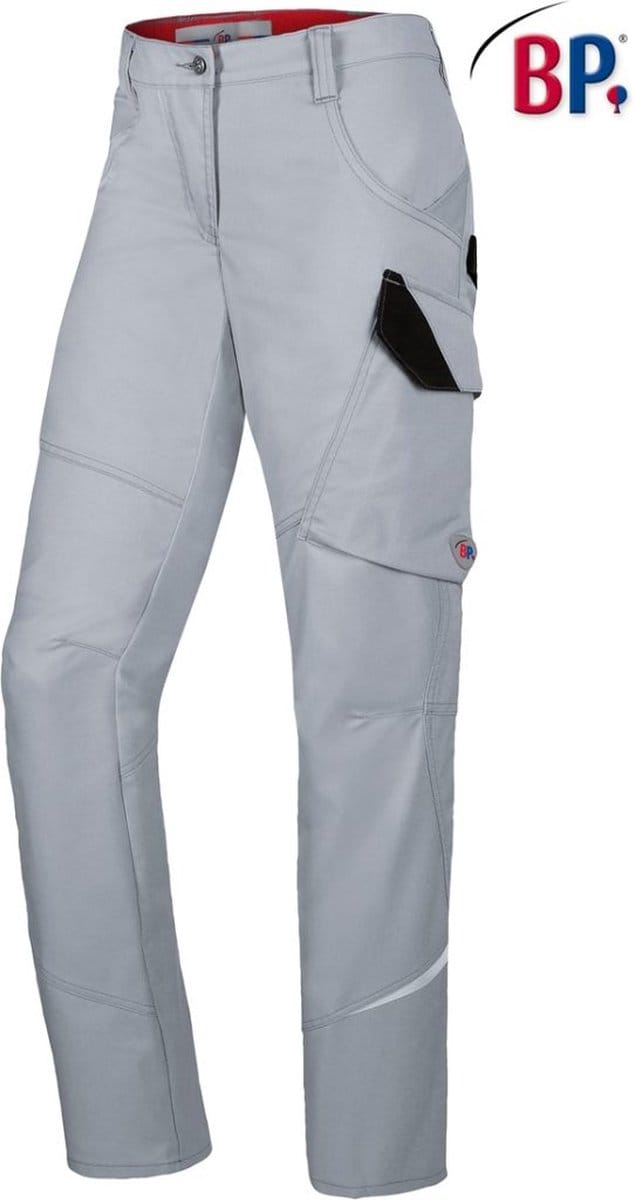 Werkbroek BP lichtgrijs slank model 1981 57051 - 54
