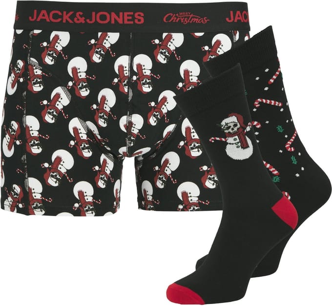 JACK&JONES - JACSNOW SKULLS GIFTBOX JNR - Jongens - Onderbroeken