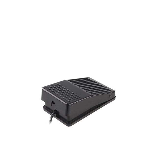 Pédale de commutateur d'action de clavier de commande au pied de jeu USB HID gray