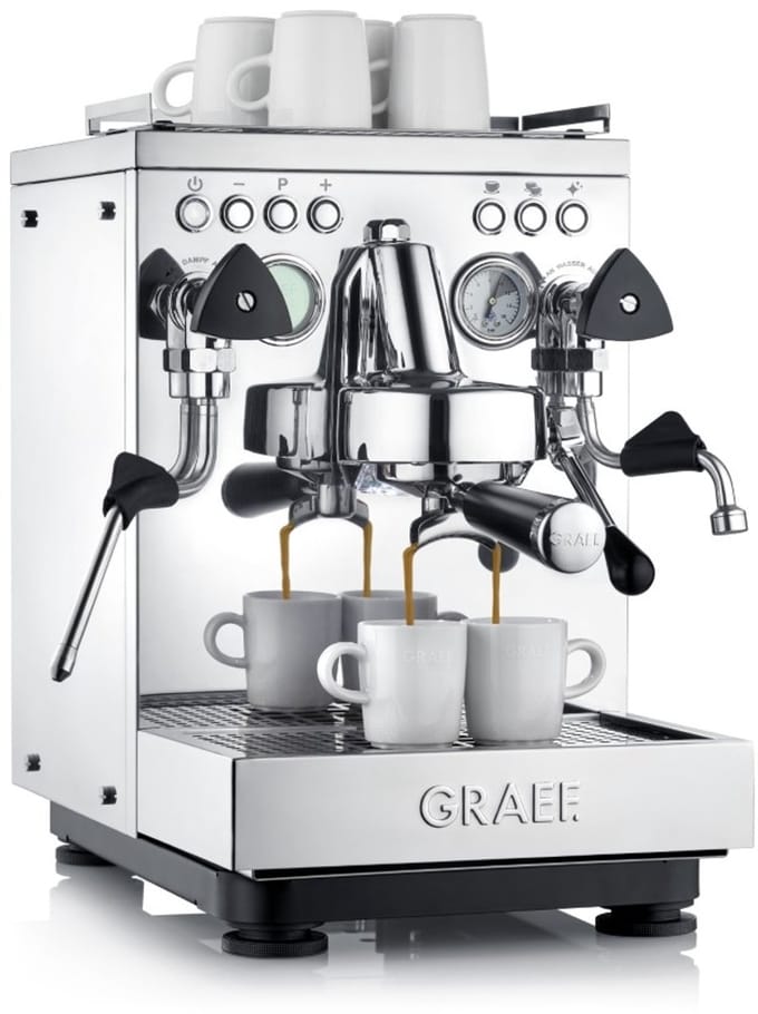 Graef Estessa Espressomachine Roestvrijstaal