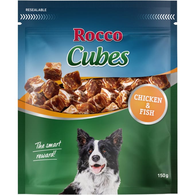 150g Cubes Kip Rocco Hondensnacks