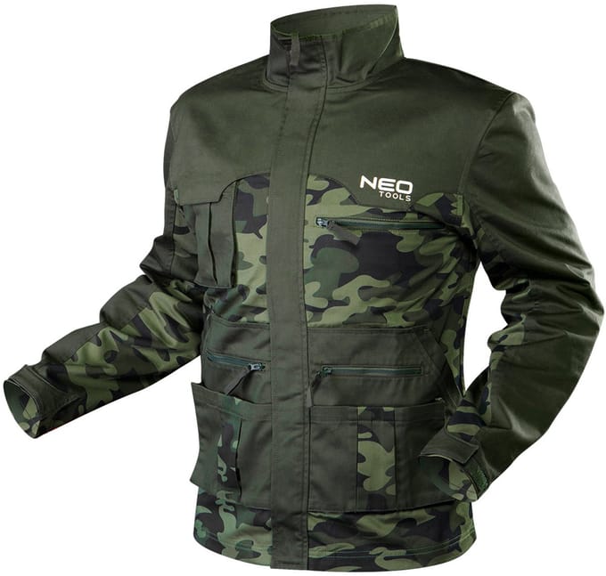 NEO CAMO Serie - Werkblouse - Katoen-Polyester - Multifunctionele Zakken