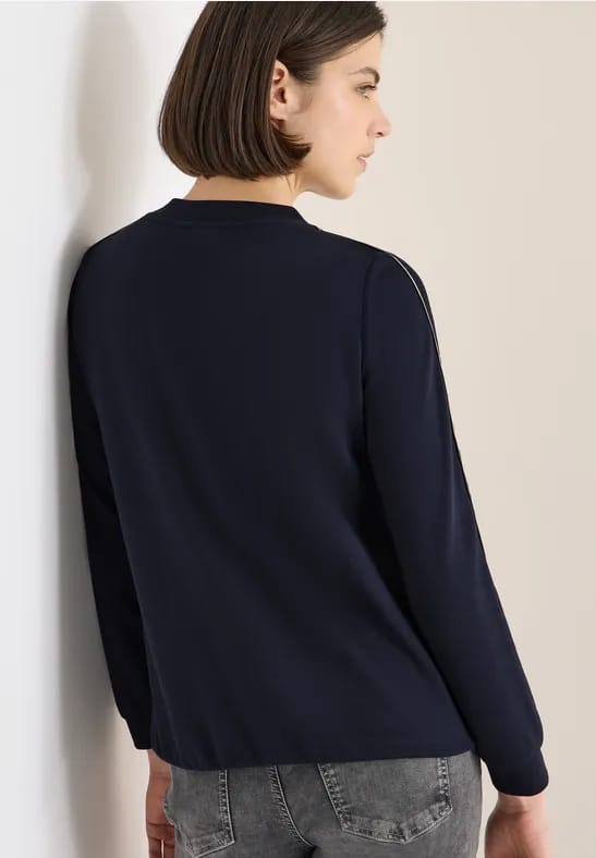 Shirt met tape details