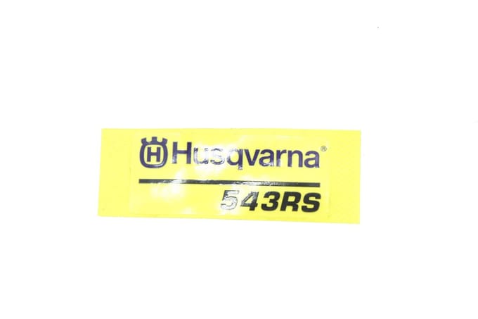 Husqvarna 543rs cilinderkap sticker
