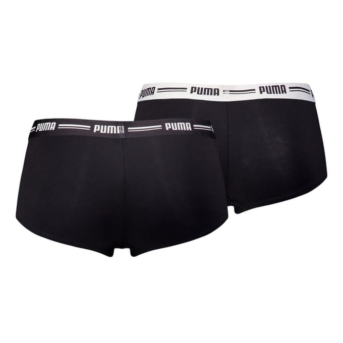 Puma Dames/Dames Minislip (Set van 2) (Zwart)