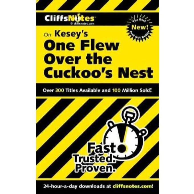 Cliffsnotes On Kesey's One Flew Over The Cuckoo's Nest - Bruce Walker