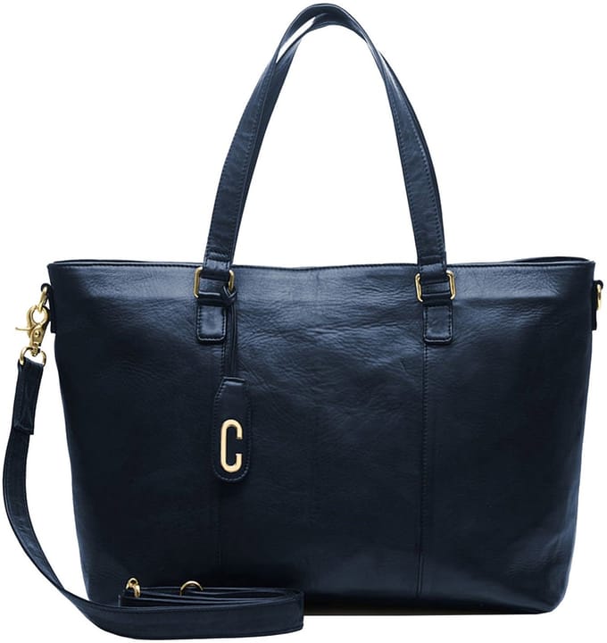 Chabo Chabo Dames laptoptas - 17 inch - Werktas A4 - Leer - Blauw