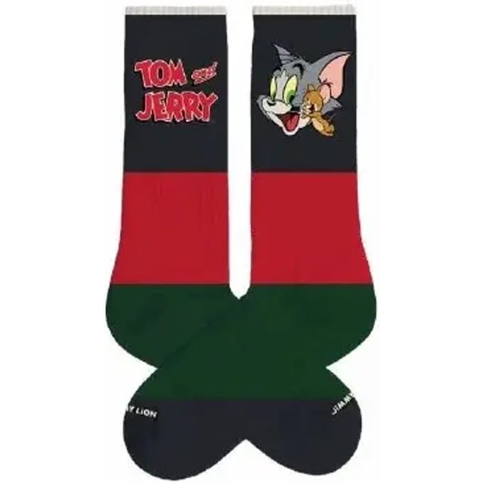 Jimmy Lion unisex sokken athletic tom and jerry multi (Tom & Jerry)
