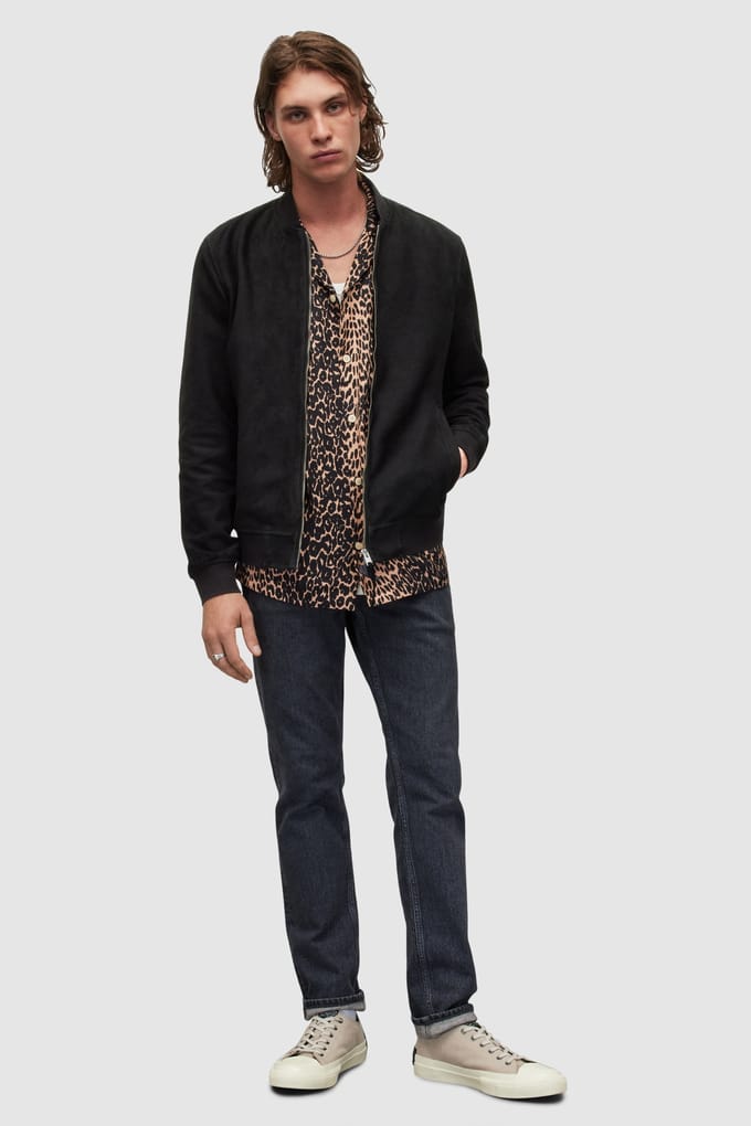AllSaints Ronan Bomber Black Taglia: S | Bomber Outlet | Uomo | Nero