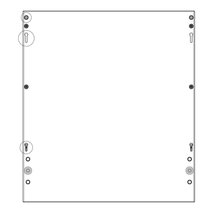 AEG buitenpaneel deur, 600x668mm 140000309041