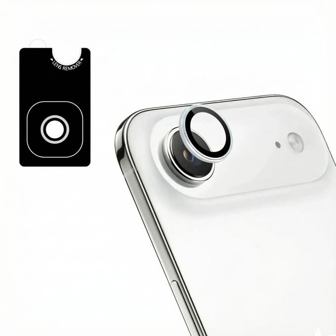 imoshion Camera Lens Protector - Geschikt voor iPhone 17 Air - 2 Pack - Zilver