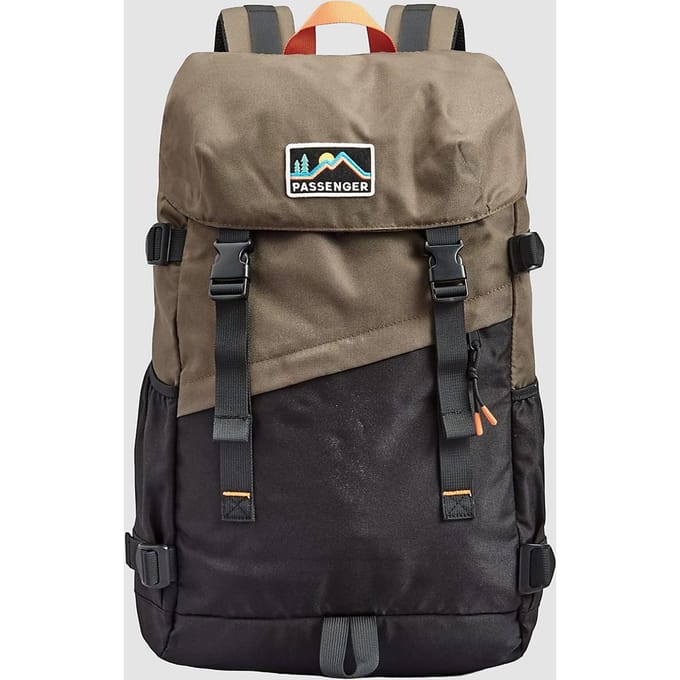 Passenger Boondocker Recycled 26L Rugzak zwart