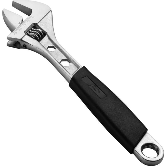 Jetech Verstelbare Sleutel 30cm met Softgrip – Grote Opening