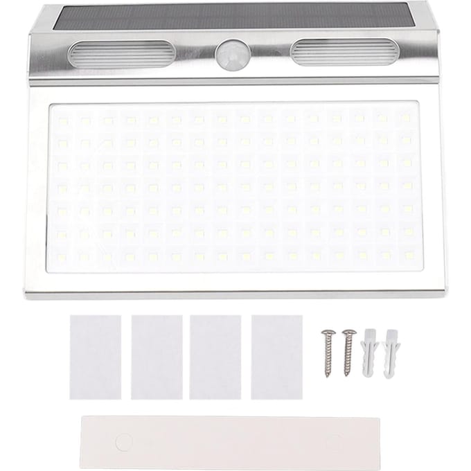 Zonne-sensor Wandlamp IP65 Waterdicht 112 LED Zonne-bewegingssensor Wandlamp voor Tuinpoort