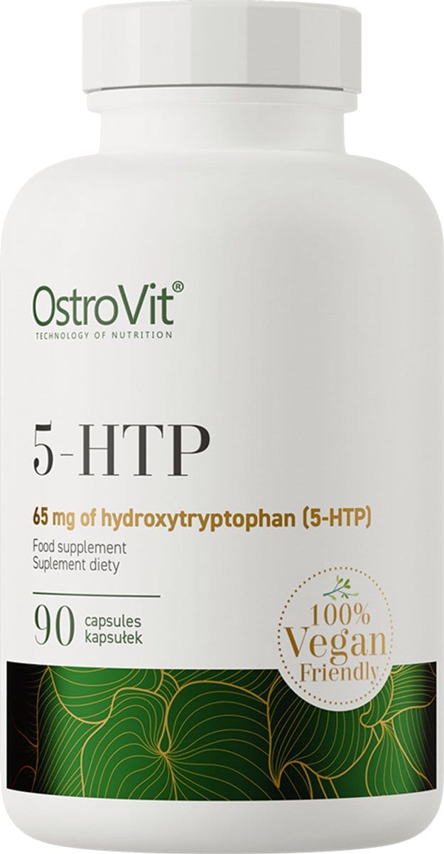 OstroVit 5-HTP VEGE – Voedingssupplement – Aminozuren – Vegan – 90 Capsules