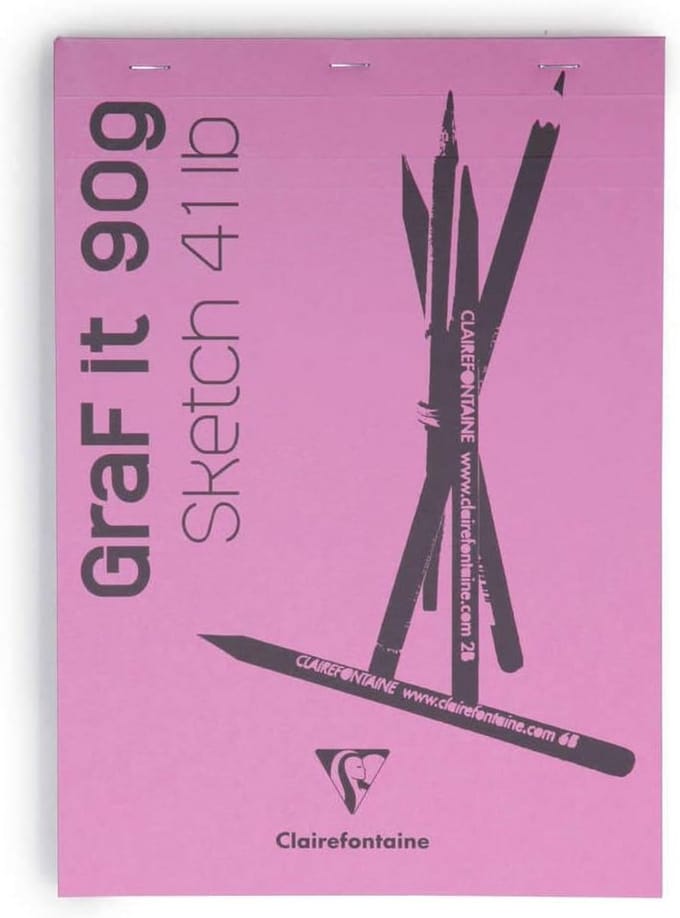 Gelijnd A4 schrijfblok 90g - 80 vellen wit