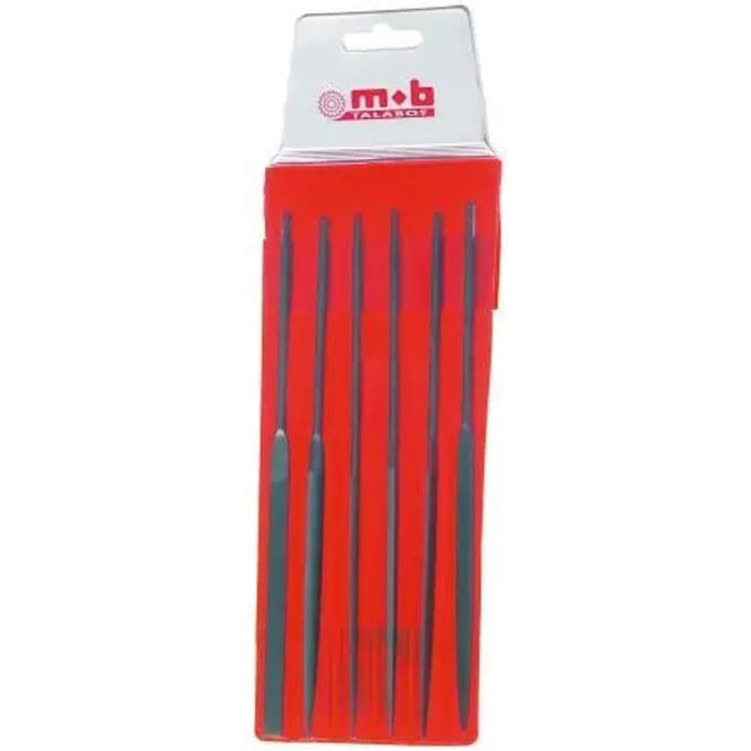 Set van 6 naaldvijlen MOB