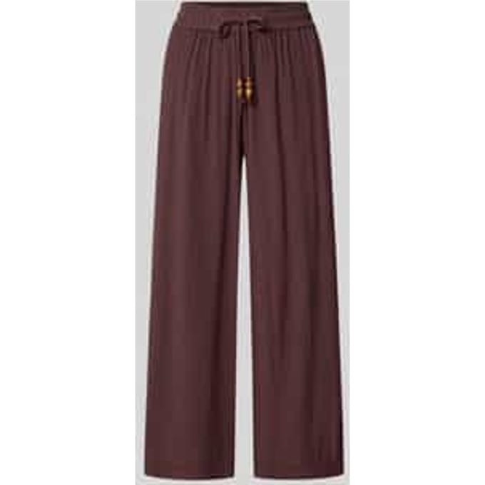 Culotte van viscosemix met structuurpatroon