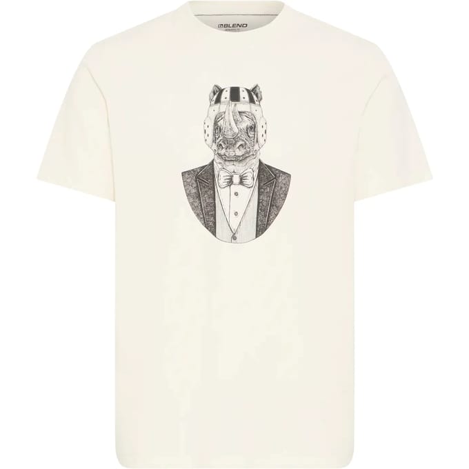 Blend - BHKAY ANIMAL S/S TEE - Heren - T-shirts