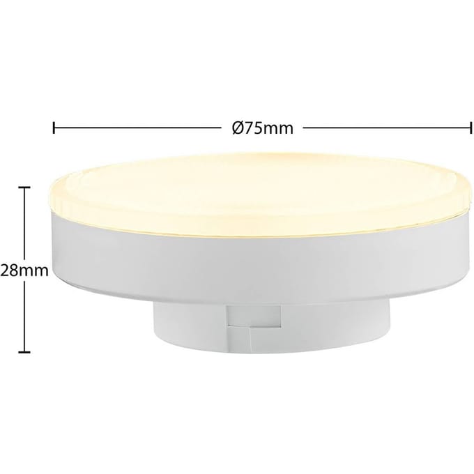 Arcchio LED lamp GX53, 7 W, 3.000 K, Ø 7,5 cm