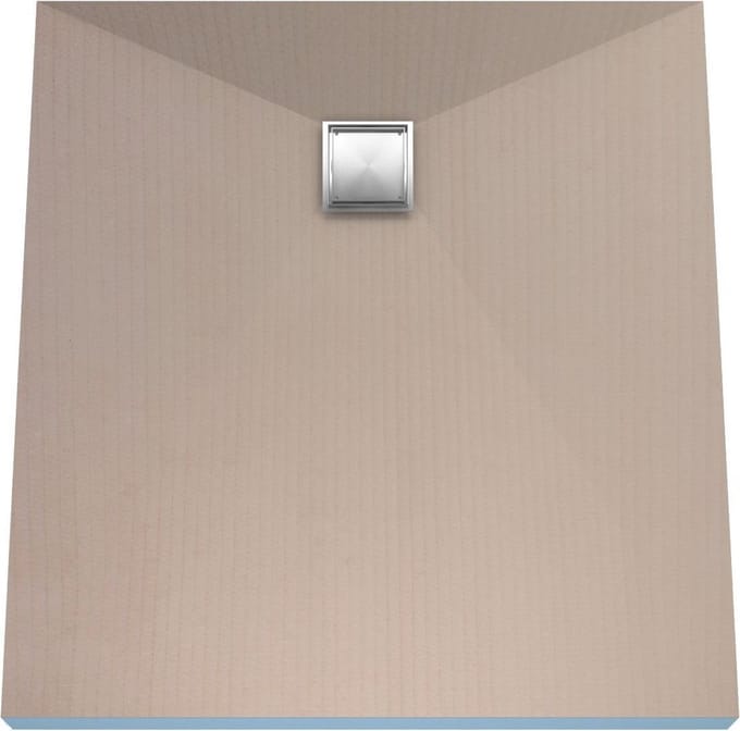 Betegelbare doucheplaat 90 x 150 cm Wiper Showerlay doucheput type Pure