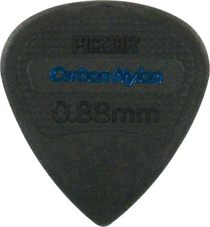 Pickboy GP200-088/S 0.88 mm Plectra Carbon Graphite 12-Pack Voor Elektrische Gitaren