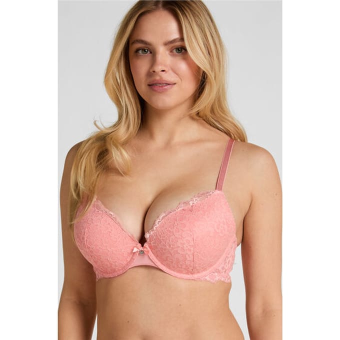 Hunkemöller Marine Padded Push-Up Underwired Bra Roze