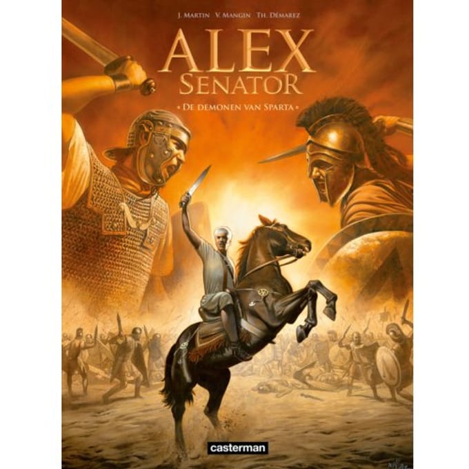 De Demonen Van Sparta - Alex Senator - Valérie Mangin