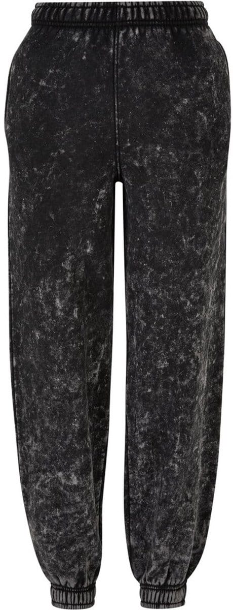 Urban Classics - Towel Washed Dames joggingbroek - 5XL - Zwart