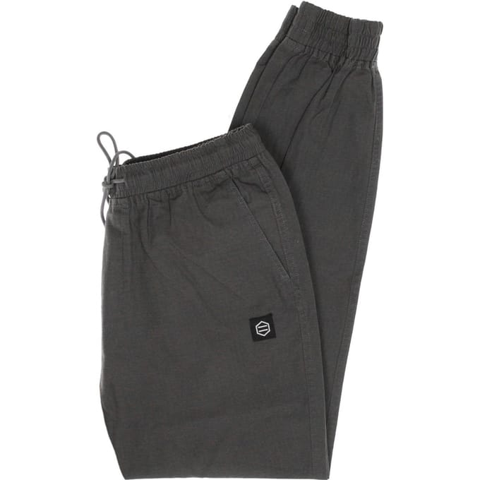 Lange heren joggingbroek ripstop antraciet