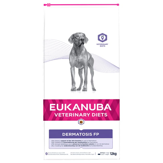 Eukanuba Dermatosis FP - Veterinary Diets - Hond - 12 kg