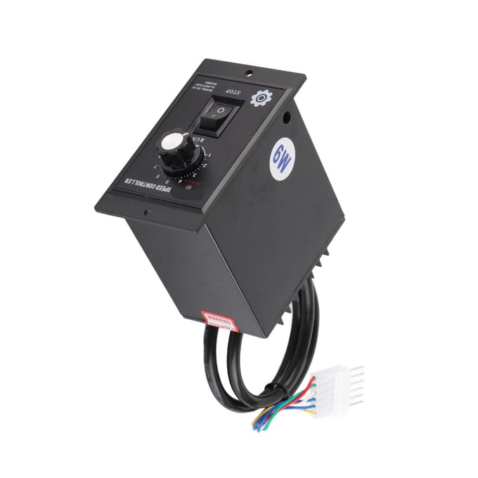 AC 220V 6W Eenfase Asynchrone Reductiemotor Vertraging Instelbare Snelheid (15K)
