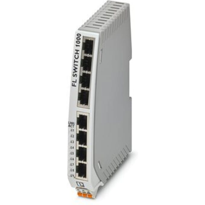 Phoenix Contact 1085256 FL SWITCH 1008N Industrial Ethernet Switch 100 MBit/s