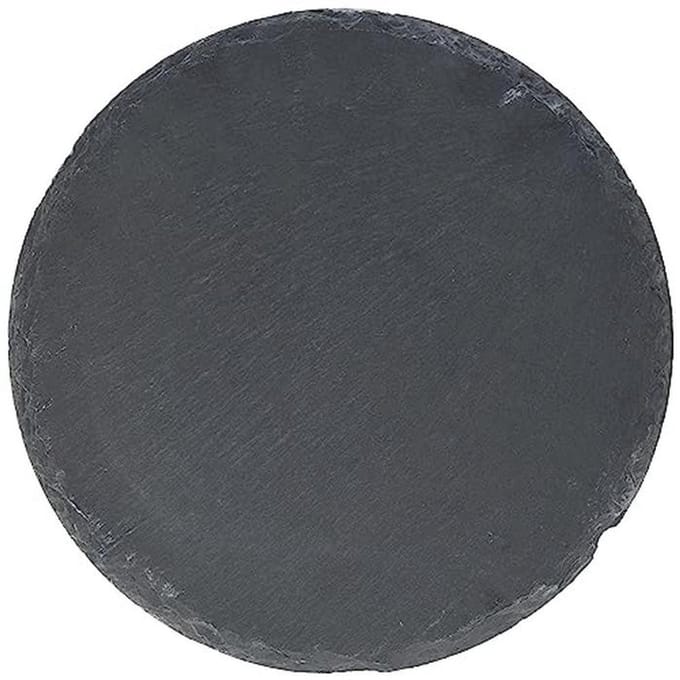 Rond Tafelblad 25 x 25 x 1 cm - Zwart