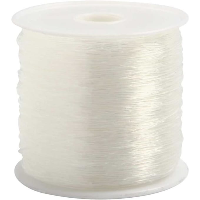 Creativ Company Elastisch Nylon Draad, 0,5 mm 10 m