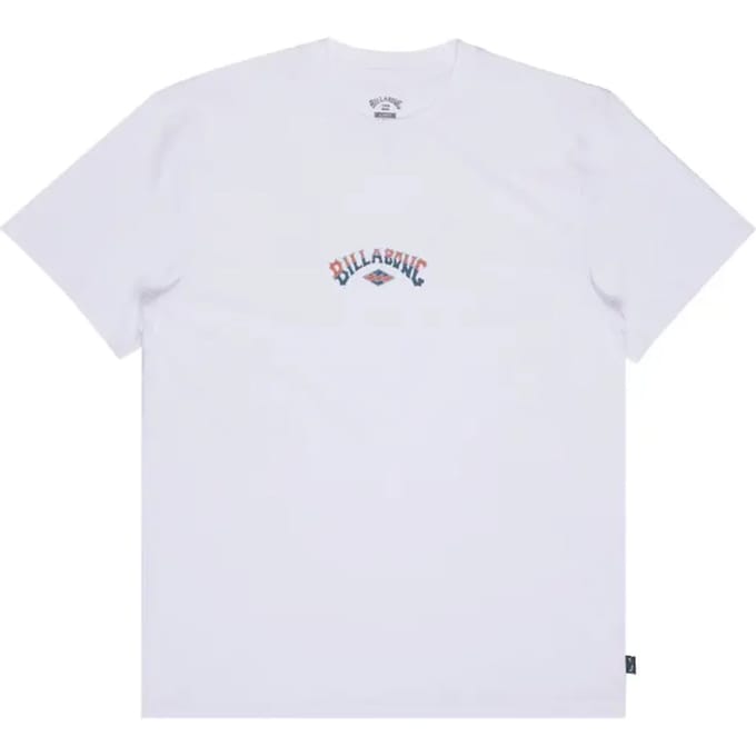 Billabong Arch Diamond T-shirt Met Korte Mouwen Wit L Man